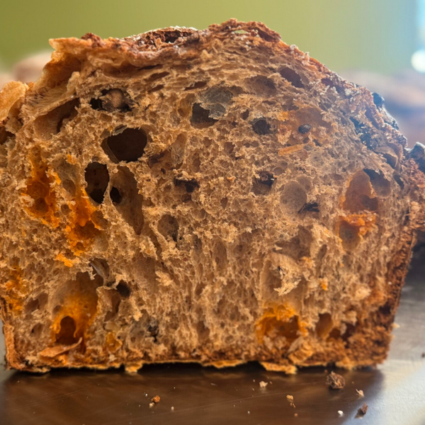 Panettone (Chocolate, hazelnuts, and butterscotch)