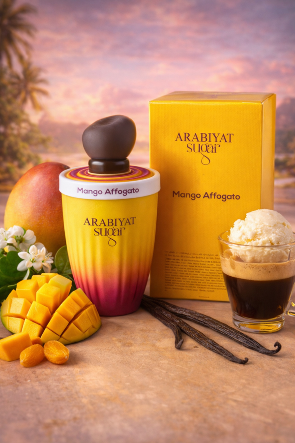 Mango affogato