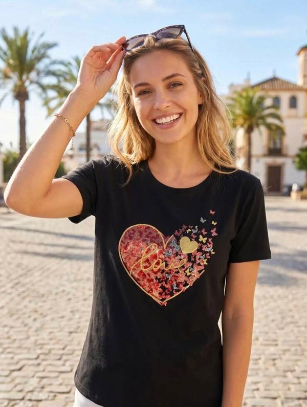 Tee shirt Coeur