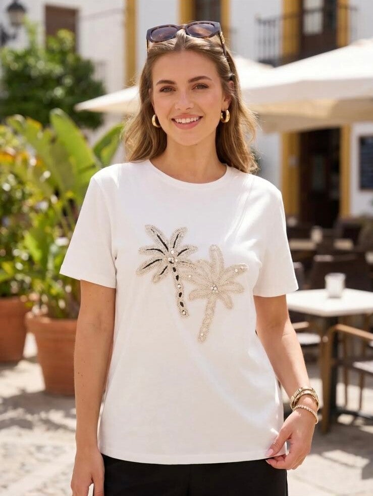 Tee shirt palmier