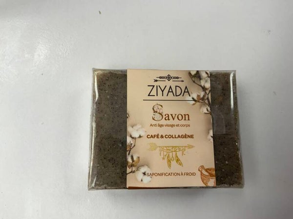Savon café et collagène