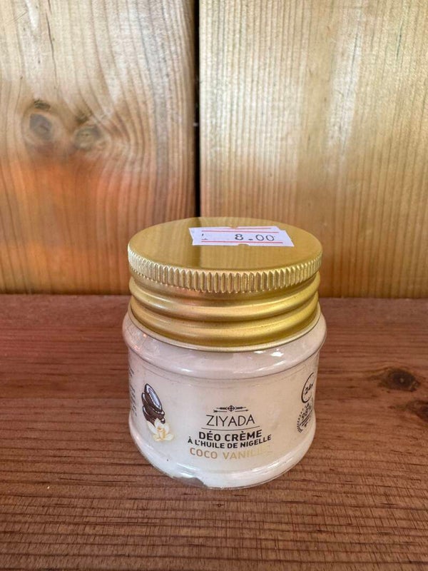 Déodorant en creme coco vanille