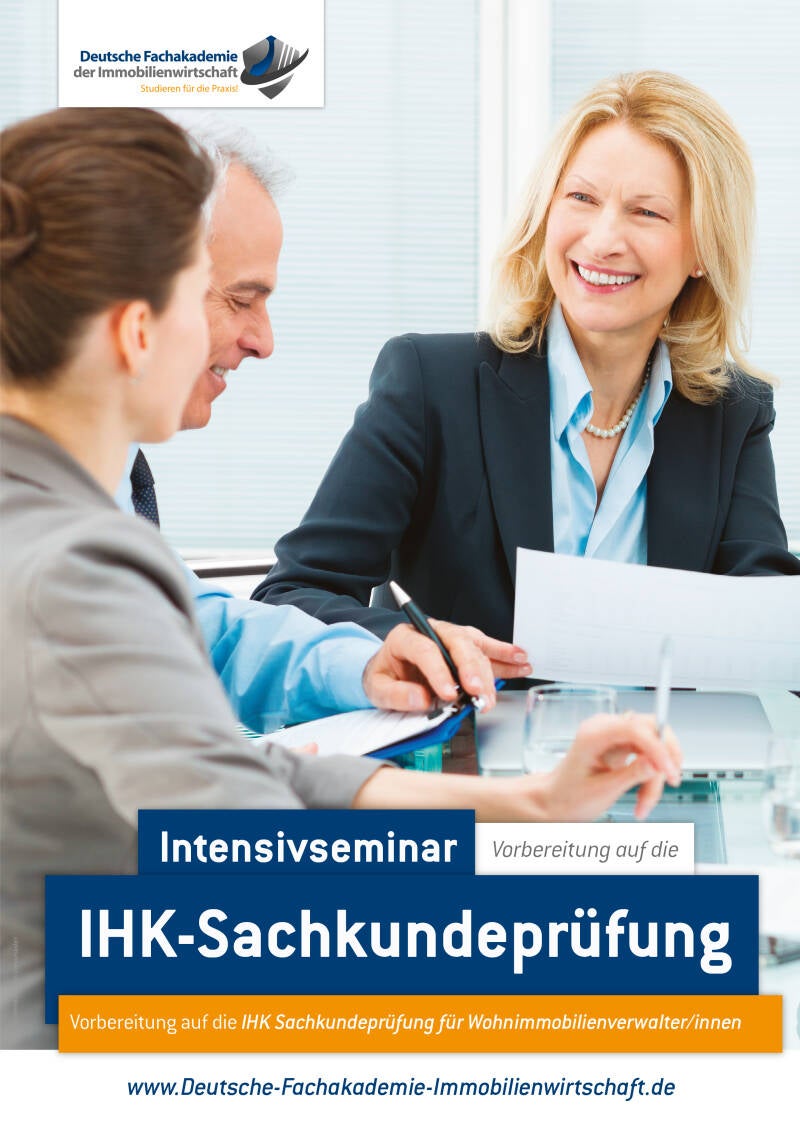 Sachkundeprüfung Makler und Verwalter