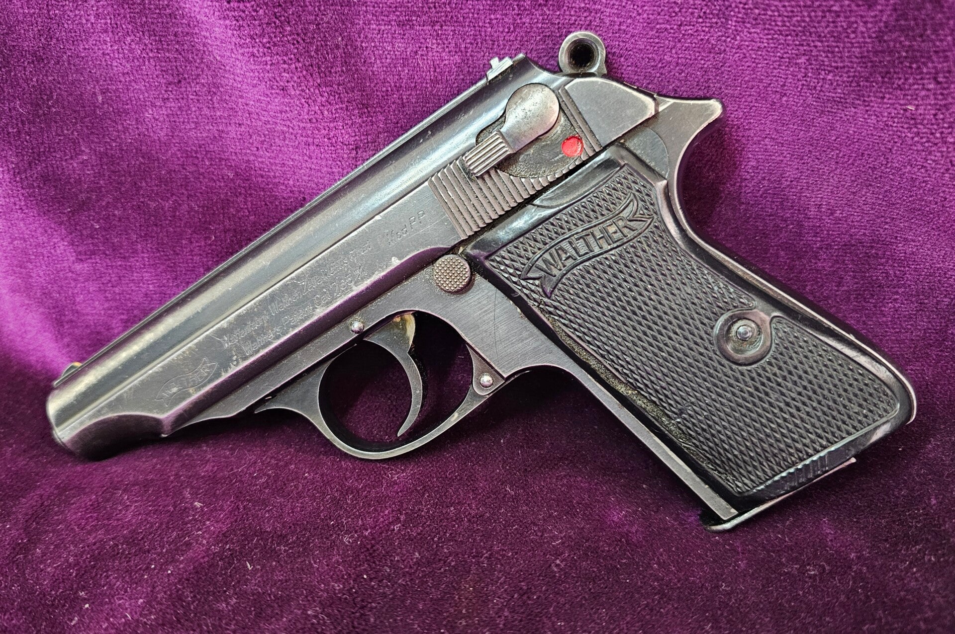 Pistolet Walther Modèle PP - Zella-Mehlis, millésime 1930 - Calibre 7,65mm Browning (.32 ACP) - Catégorie B