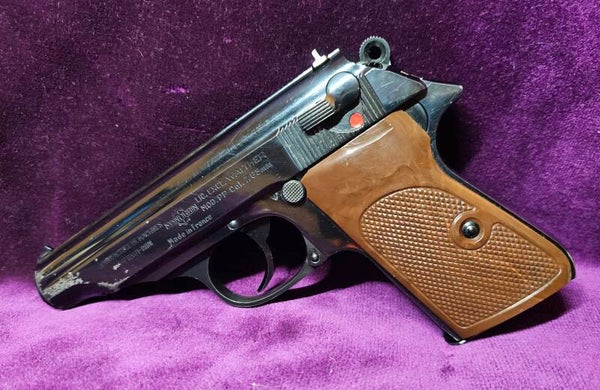 Pistolet MANURHIN Walther PP - Calibre 7,65 Browning - Police Autrichienne - Fabrication Française - Cat. B