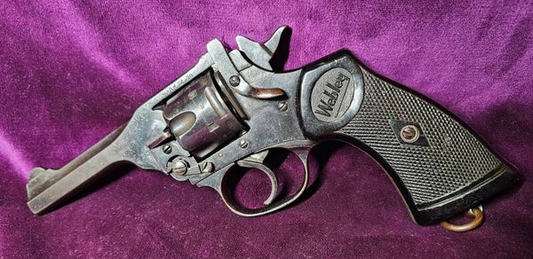 Revolver Webley & Scott Mark IV - Calibre .38 S&W - Année 1953/54 - Top Break - Catégorie B