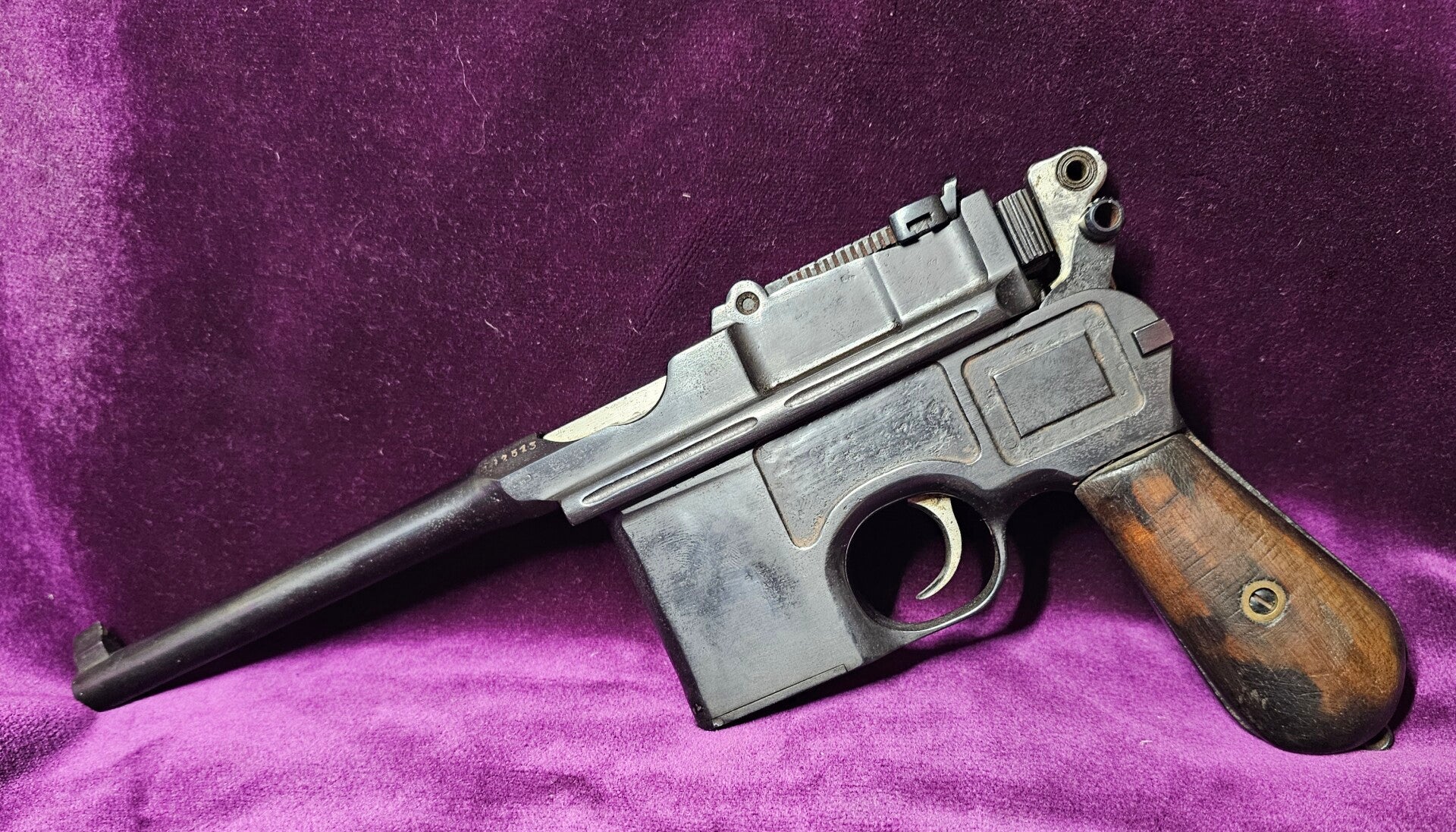 Mauser C96 original - 7,63 Mauser - Numéros correspondants - Arme authentique non modifiée - Catégorie B