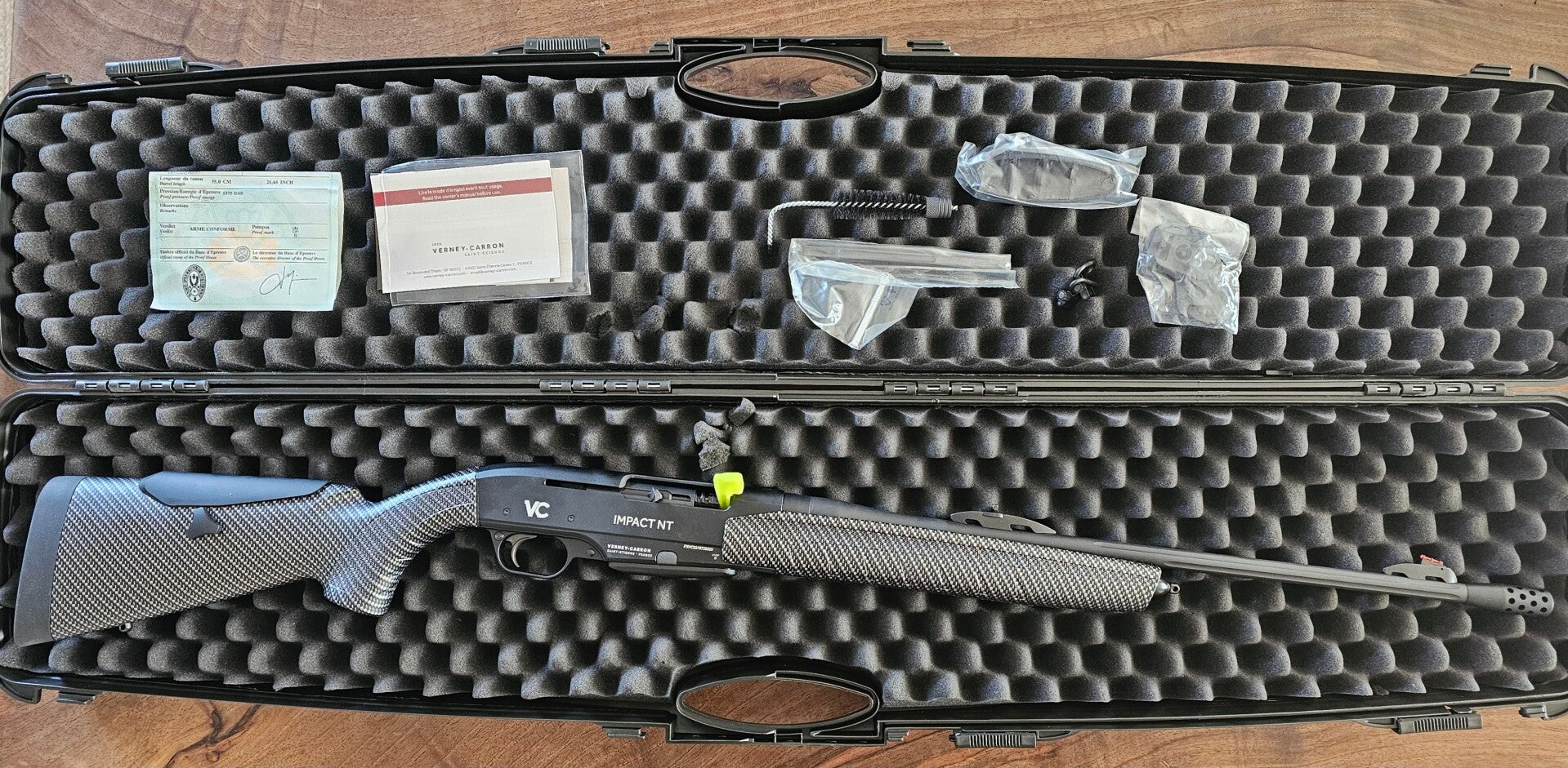 Carabine V-C Impact NT Battue Karbon Verney Carron 300WinMag, Fluté Fileté