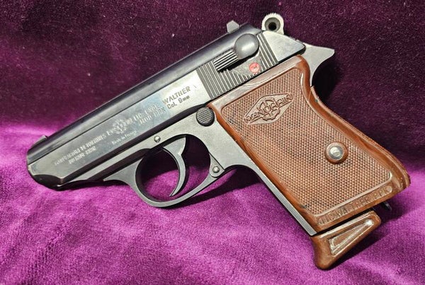 Pistolet Manurhin Walther PPK cal. 9x17 court — Fabrication française — Excellent état