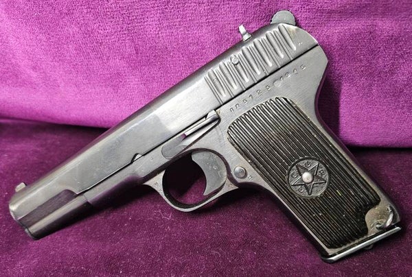 Pistolet Tokarev TT-33 Izhevsk 1945 – calibre 7,62×25 – monomatricule – Seconde Guerre mondiale