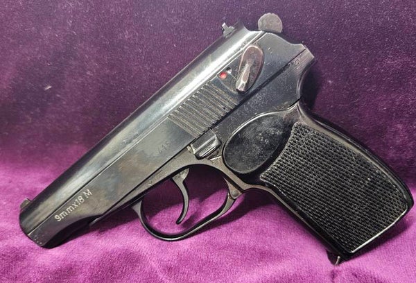 Pistolet Makarov PM – VEB Ernst Thälmann Werk Suhl – Police Sachsen-Anhalt – Cal. 9 mm Makarov - Allemagne de l'Est