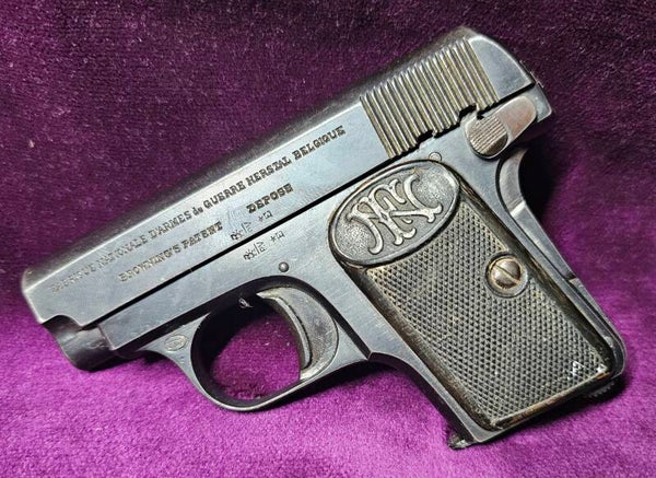 FN Browning 1906 6,35 Browning – Pistolet FN Herstal Belgique Mono-Matricule