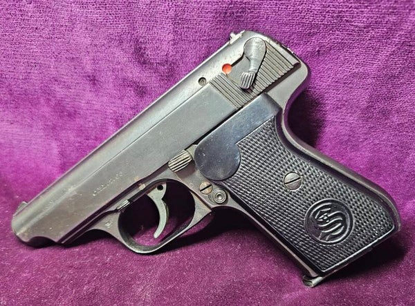 Sauer & Sohn 38H 7,65 Browning – Pistolet Allemand WWII Eagle 37 Waffenam, Catégorie B