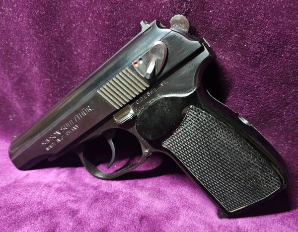 Pistolet Makarov Simson Suhl/Thür – 9x18 Makarov – Production allemande post-réunification – Très bel état