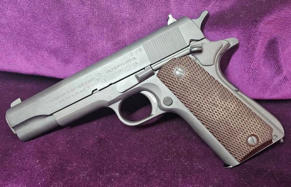 Colt M1911A1 1943 Augusta Arsenal AA calibre .45 ACP - Pistolet US Army WWII