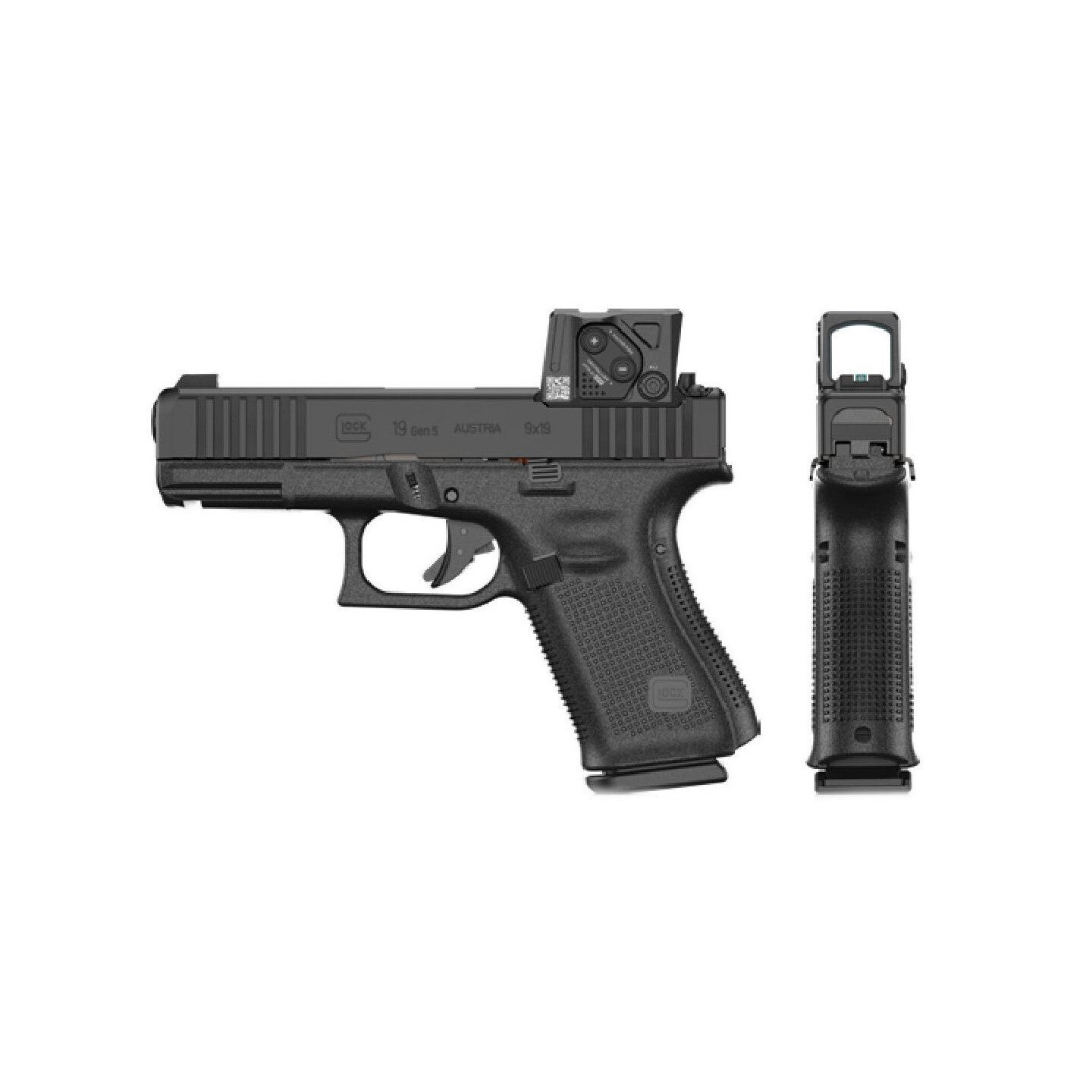 Glock 19 Gen5 A-CUT COA COMBO (livré avec Aimpoint COA)