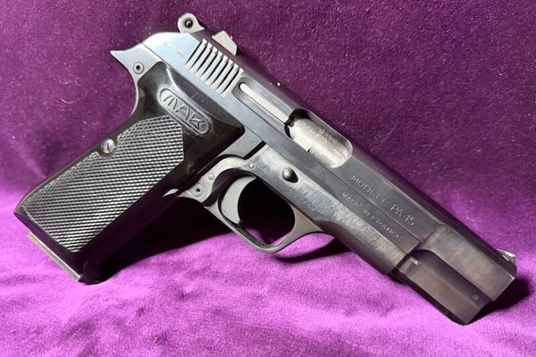 MAB PA-15 calibre 9x19 – Pistolet français monomatricule avec chargeur 15 coups