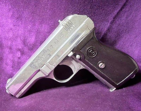 CZ 27 -  Pistole Modell 27 WaA76 – Pistolet allemand WWII 7,65 Browning