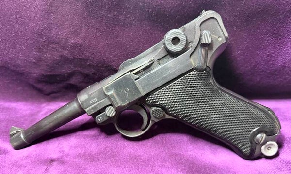 Pistolet P08 Luger Mauser 1939 Police – monomatricule Schiwy-Sicherung – 9x19 Parabellum - catégorie B