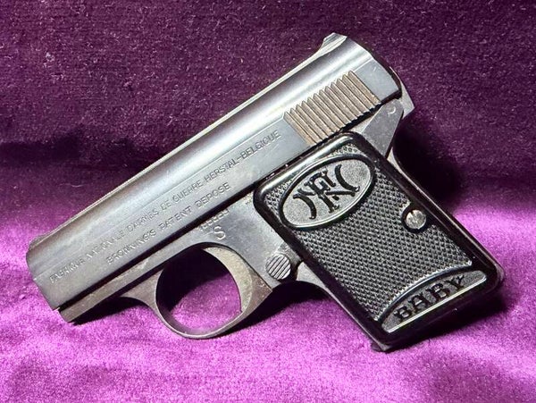 FN Baby Browning 6,35 mm – Pistolet compact belge - Catégorie B