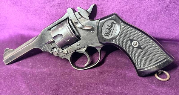 Webley & Scott calibre 38 S&W – Revolver Police Britannique - Catégorie B