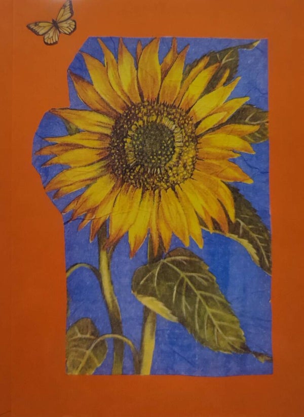 Karte aus Servietten Technik