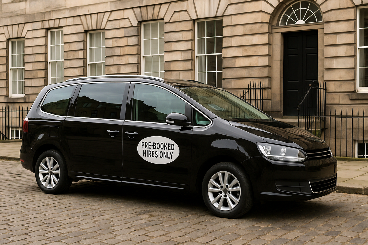 New Town Edinburgh Taxi | Pre-Book with Kay’s Cabs
