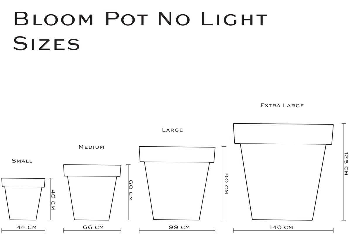 Bloom Pot No Light | Red | BloomHolland