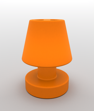 Bloom Portable Lamp Battery | Orange