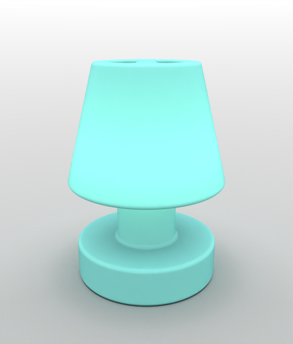Bloom Portable Lamp Battery | Baby Blue