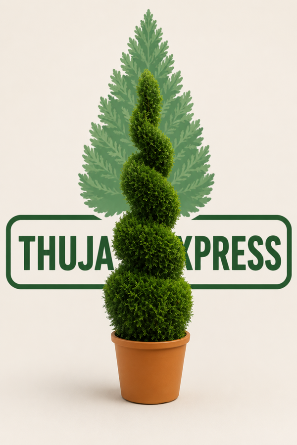 Thuja Smaragd Spiral 180-200cm krukodald