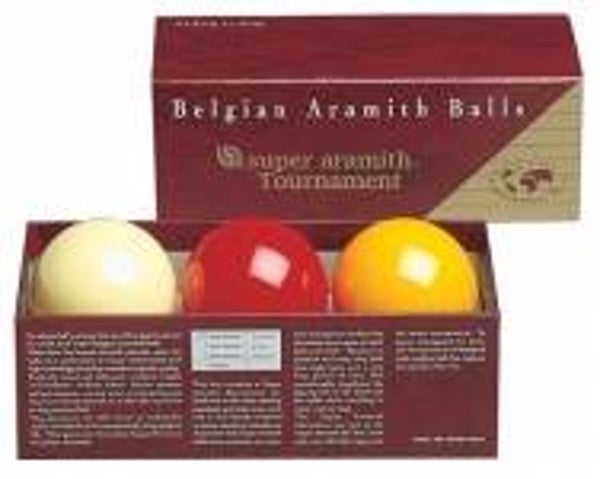 Super Aramith biljart ballen set 61.5mm Tournament