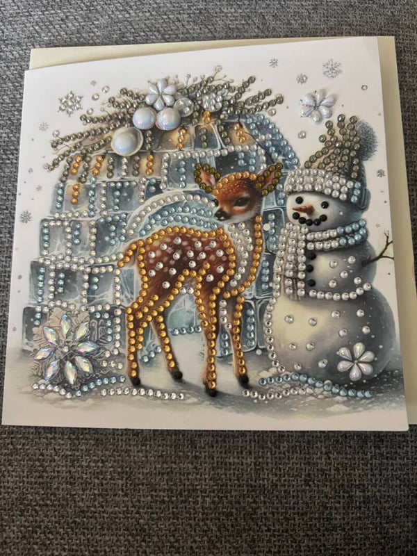Diamond art Christmas card 6
