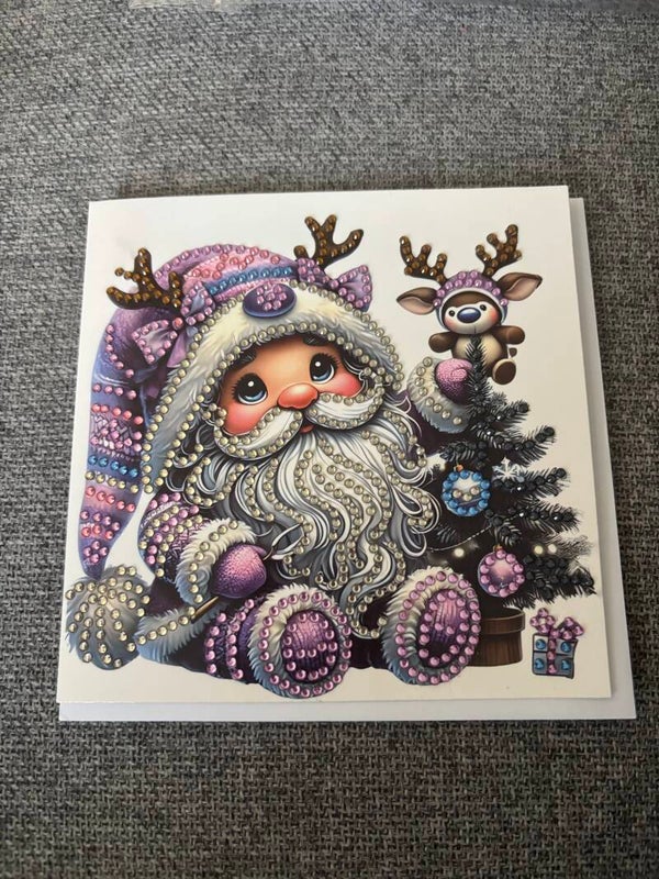 Diamond art Christmas card 7