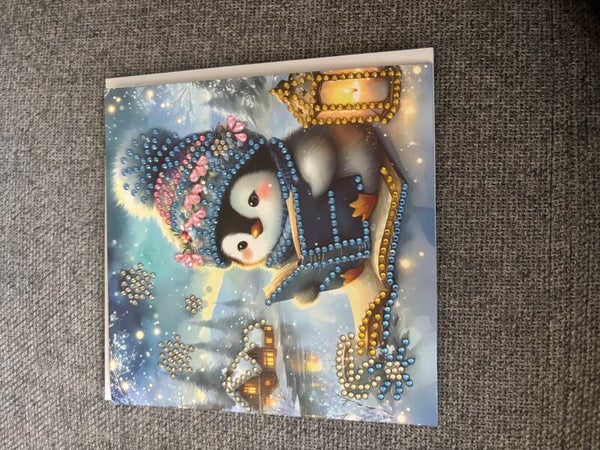 Diamond art Christmas card 9