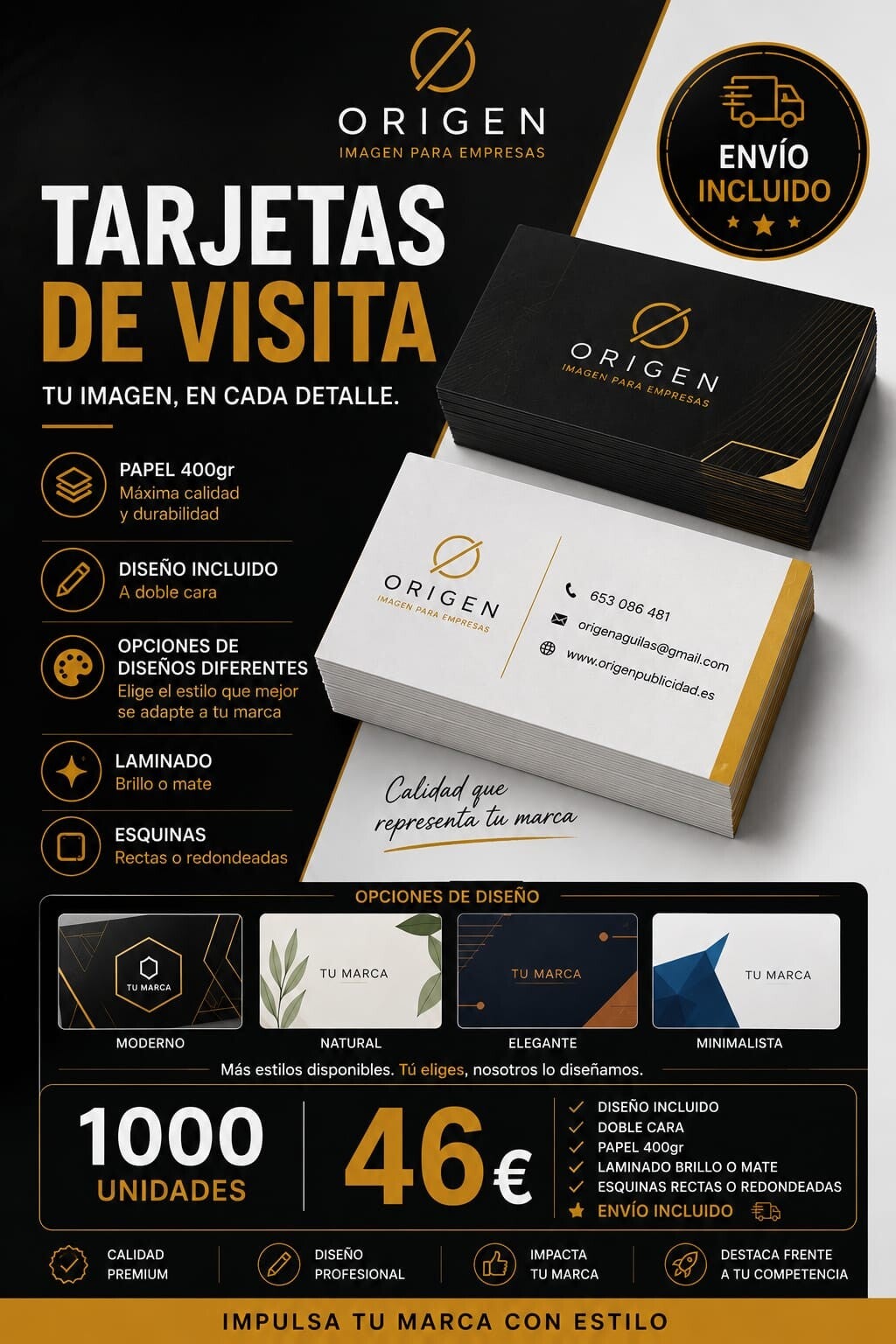 TARJETAS DE VISITA