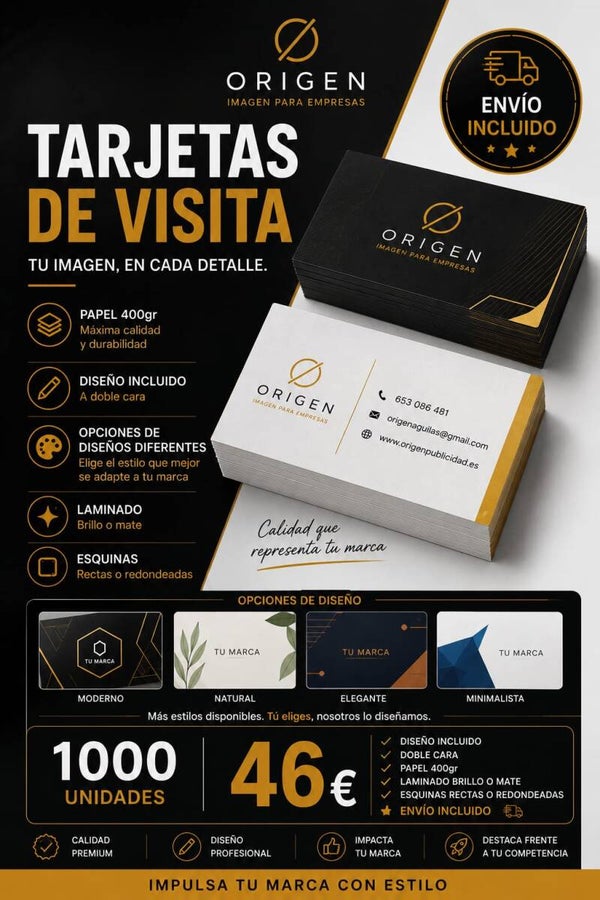 TARJETAS DE VISITA