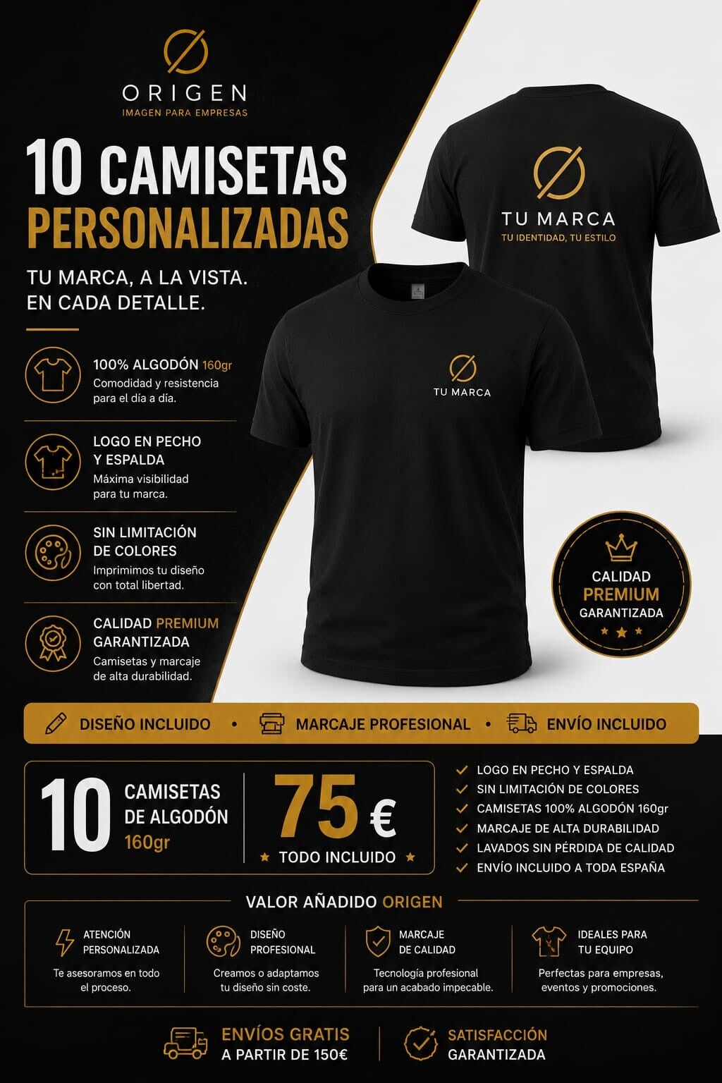PACK CAMISETAS