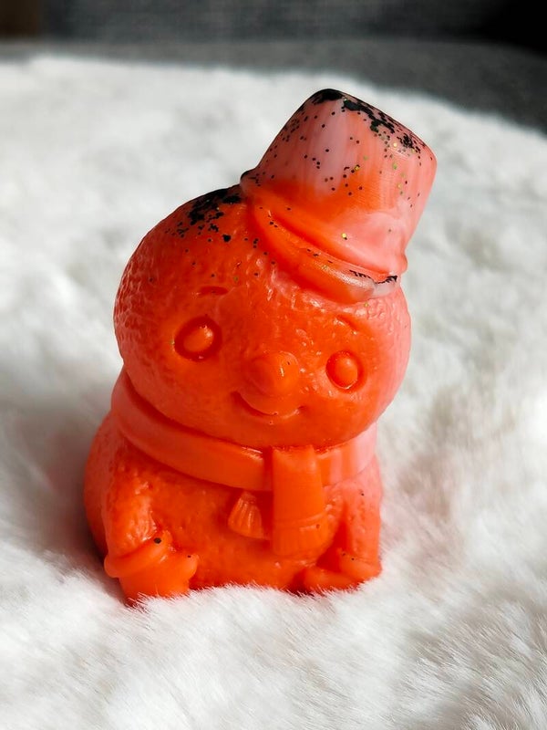Schneemann aus Epoxidharz