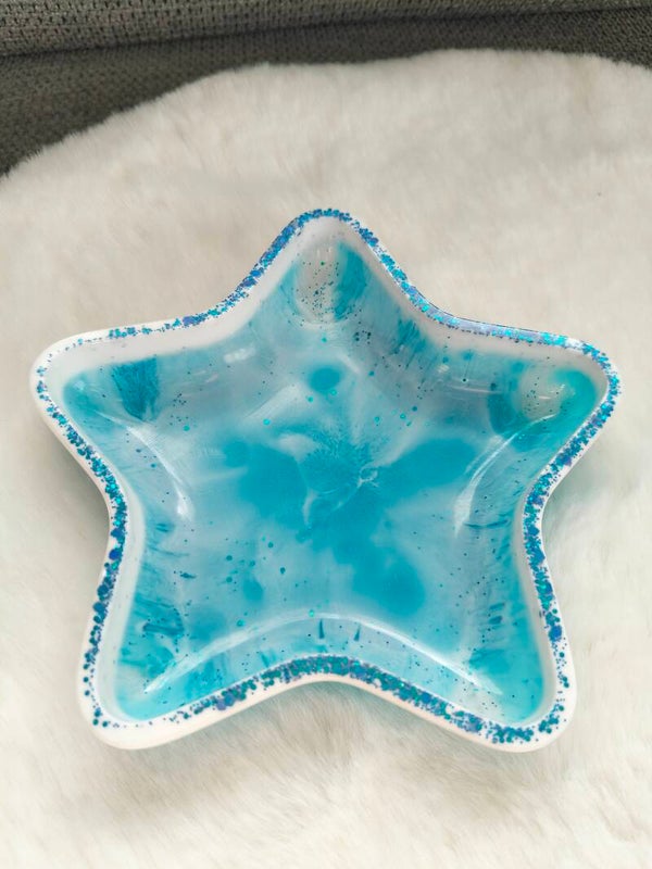 Sternschale aus Epoxidharz