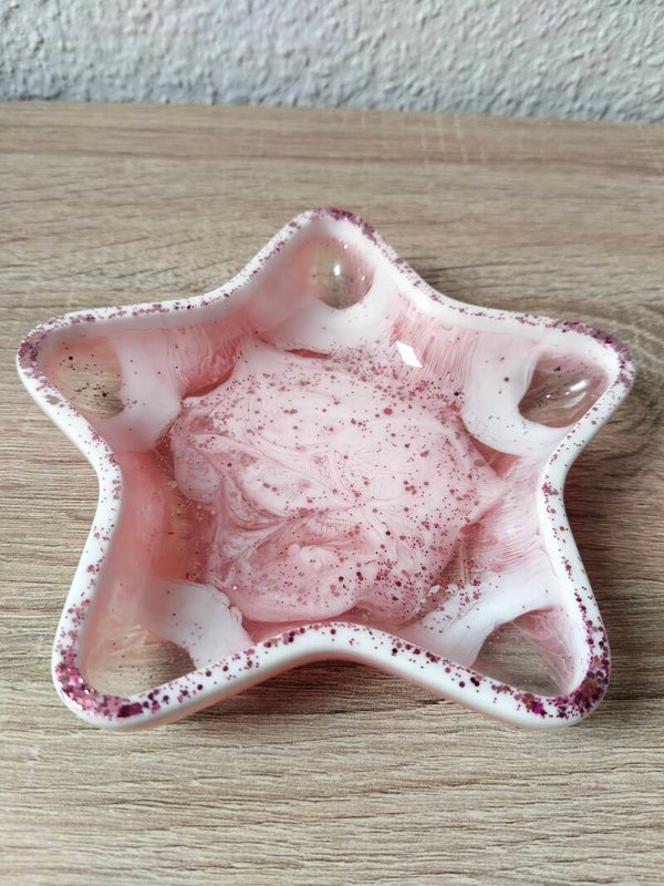Sternschale aus Epoxidharz