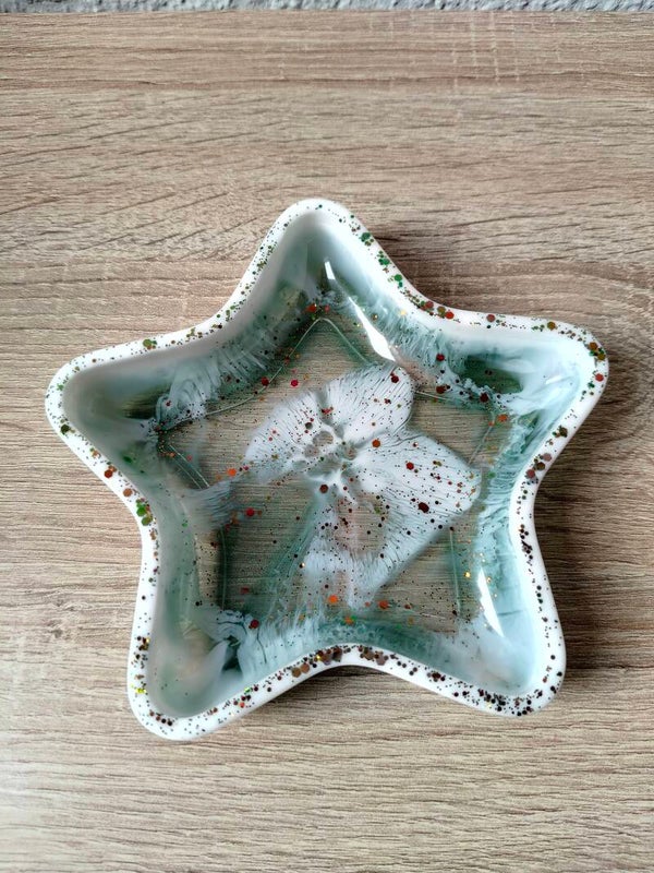 Sternschale aus Epoxidharz