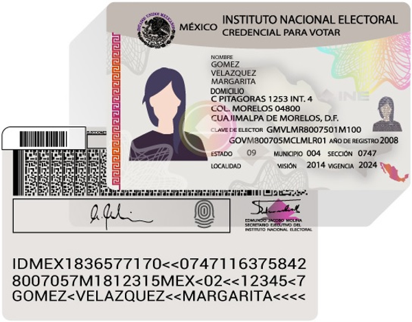 Identificación oficial con fotografía