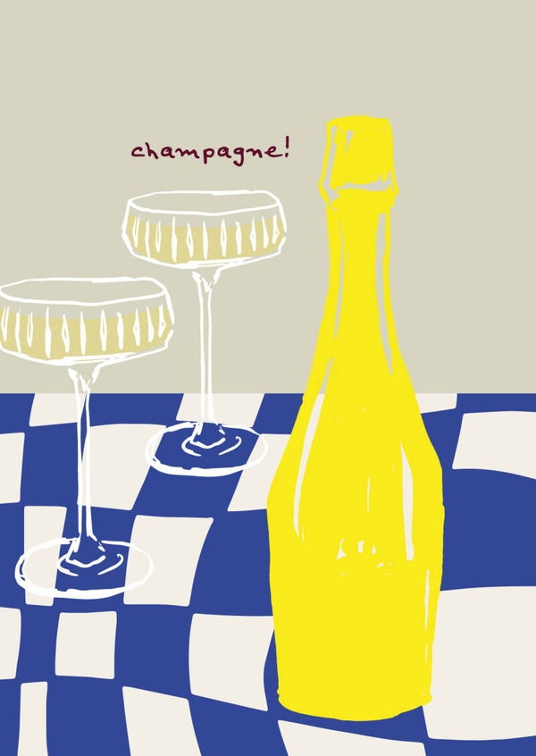 champagne 5 stuks