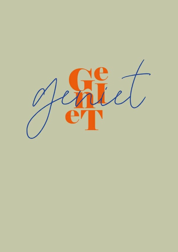 geniet! 5 stuks