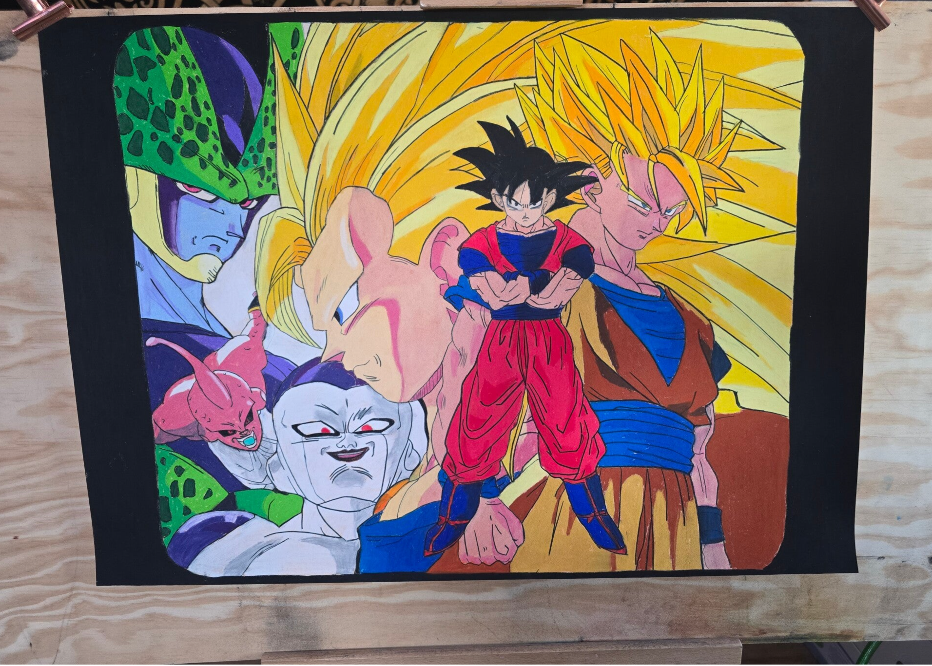 Dragonball Collage 70x50 cm