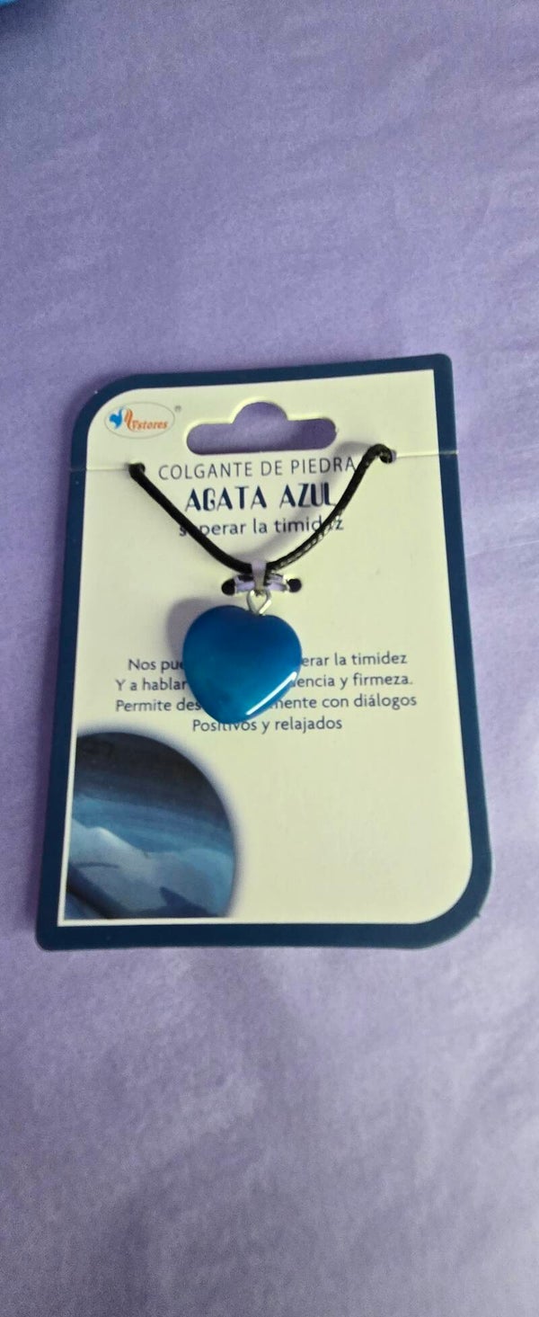 Cœur pierre agate