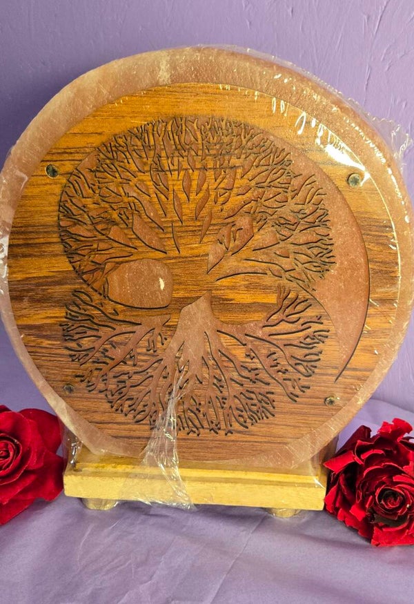 Lampe de sel arbre de vie