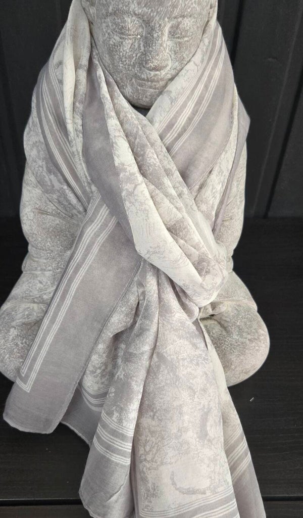 Foulard  motifs nature
