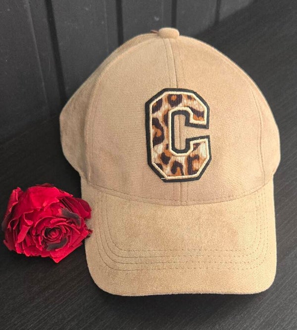 Casquette suédine